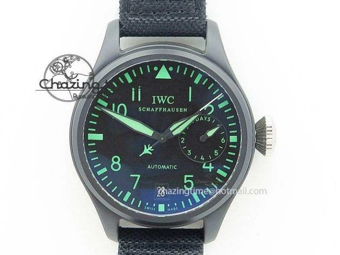 MIROTIME 0501 Portofino 37mm SS V7F 1:1 Best Edition Gray Dial on Black Leather Strap A Practical 7094